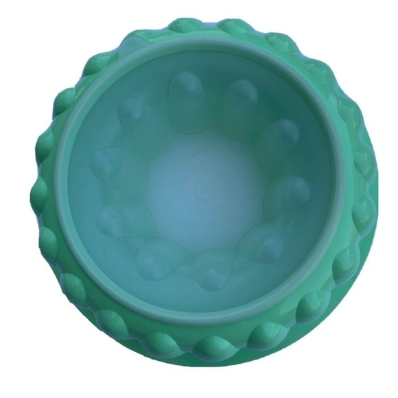 Vintage Tupperware Jello Ice Mold 3Pc Mint Green - Picture 1 of 7